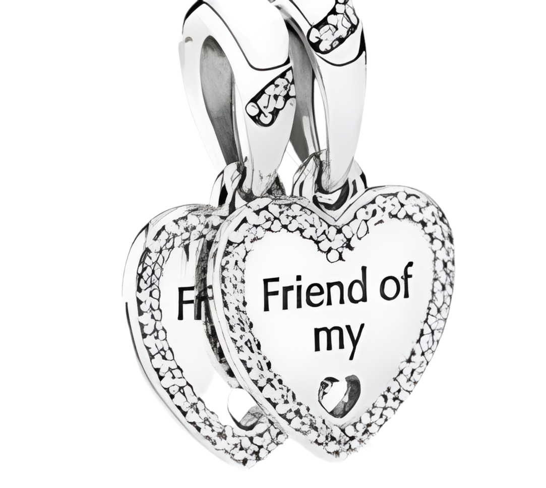 Friend of my Heart Charm