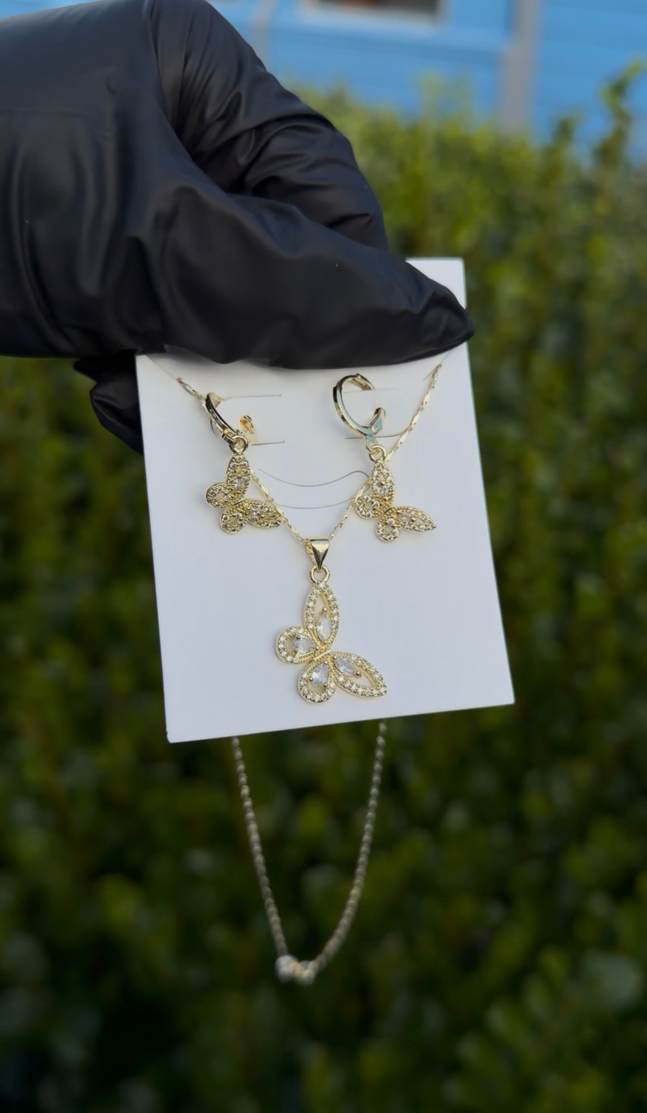 Golden Butterfly Set