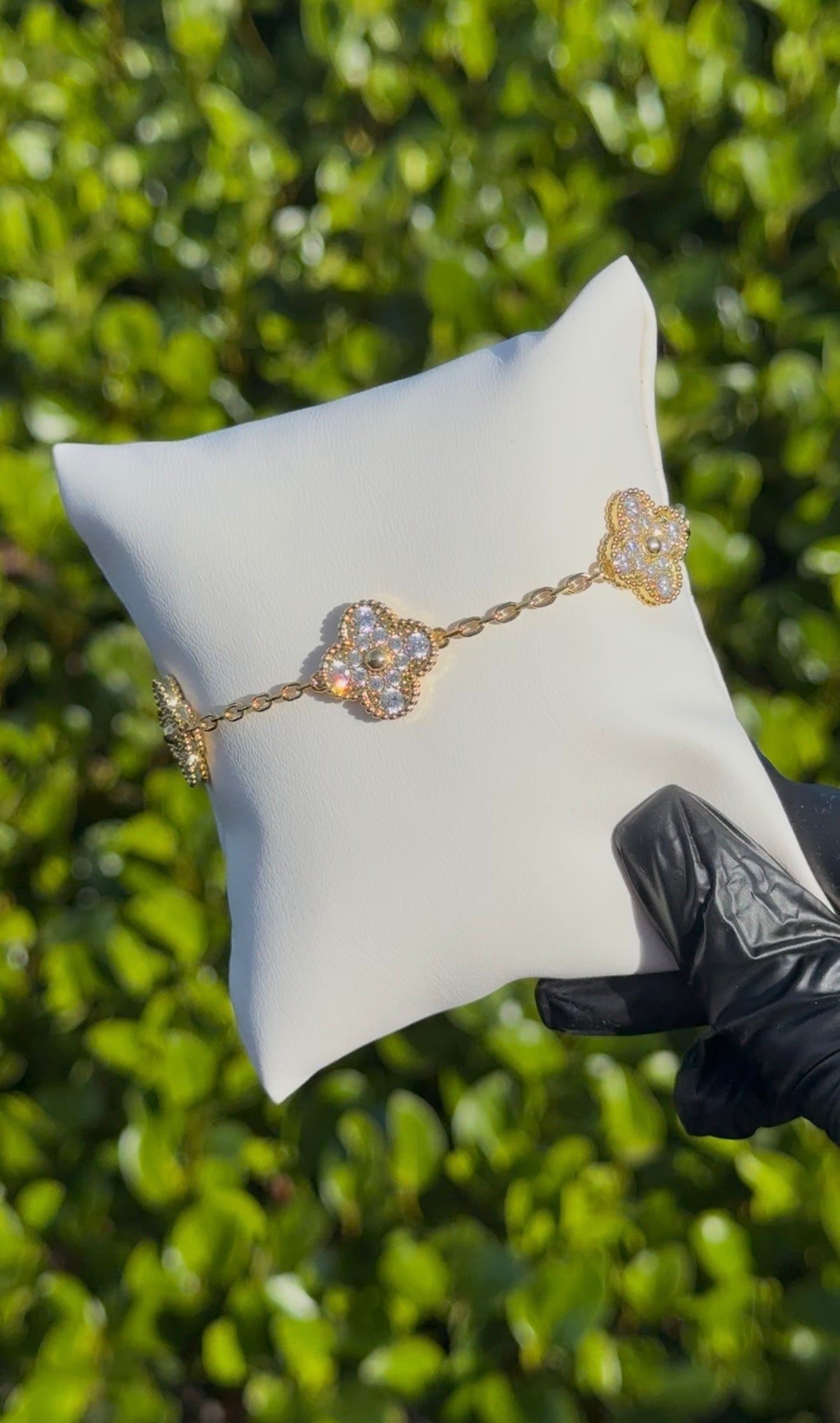 Clover Bling Bling Bracelet