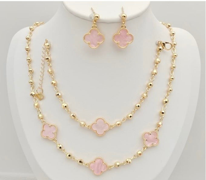 Clover Royal Set - Pink