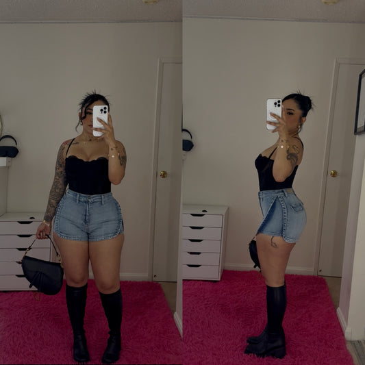 Denim Blue Light Shorts
