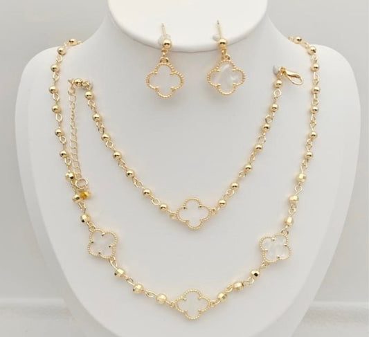 Clover Royal Set - White