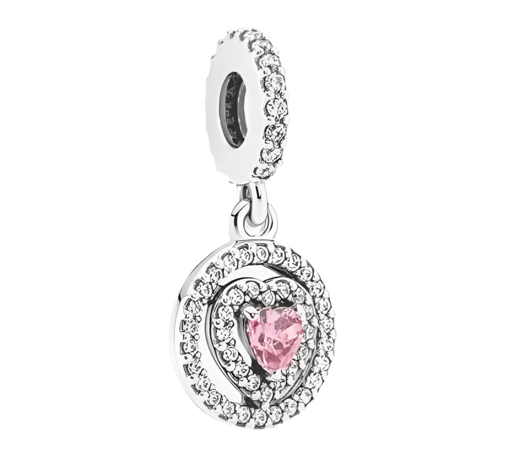 Pink Heart Charm