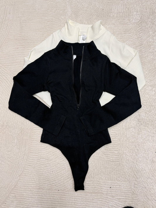 Essential top with zipper - Double Layer