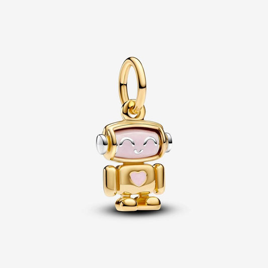 Face Robot Dangle Charm