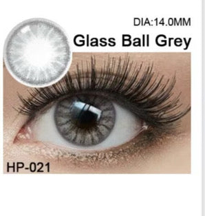 Glass ball grey / Contact lenses