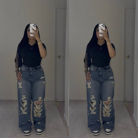 IT Girl Baggy Jeans - No stretch