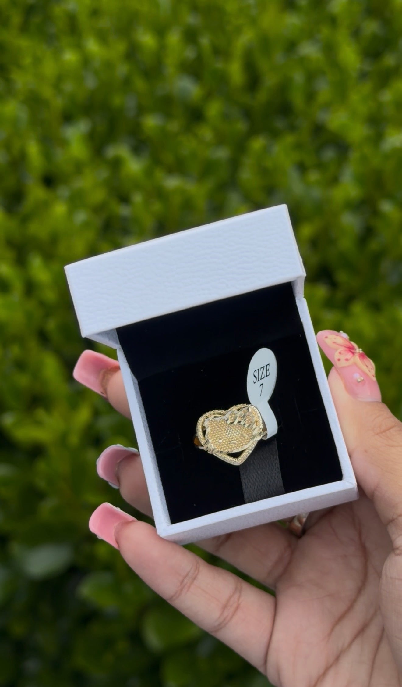 Kitty Heart Ring