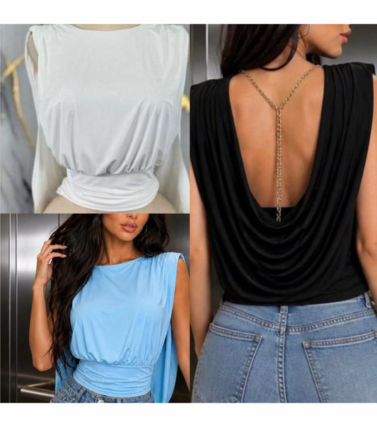 Luxe Drape Top