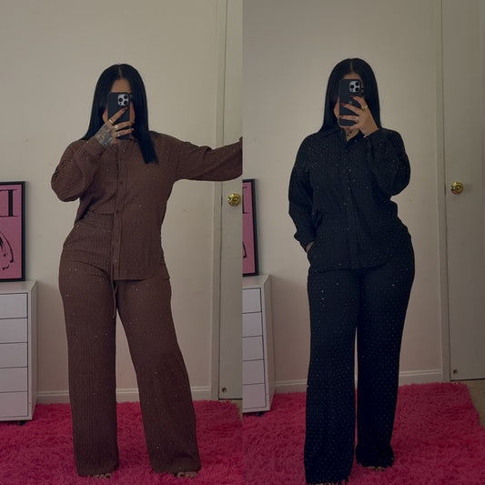Andrea Full Rhinestone Set