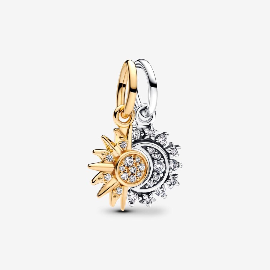 Sun & Moon Dangle Charm