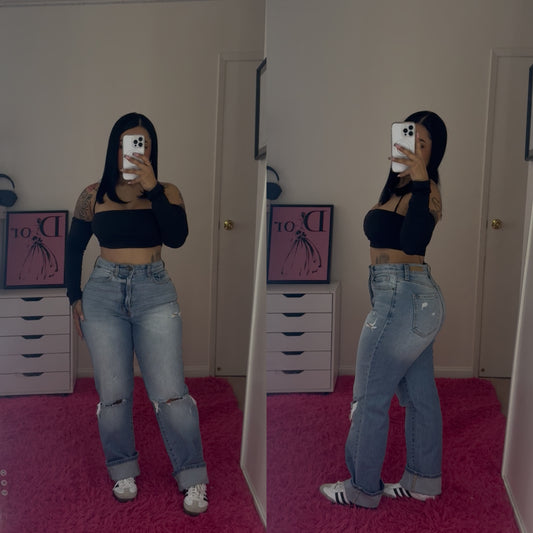 Jackie dad jeans