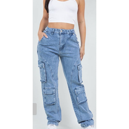 Cargo Jeans Good Stretch