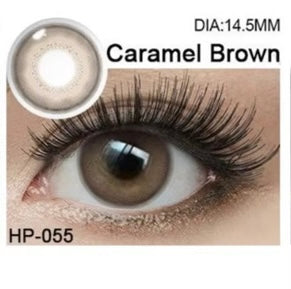Caramel Brown / Contact Lenses