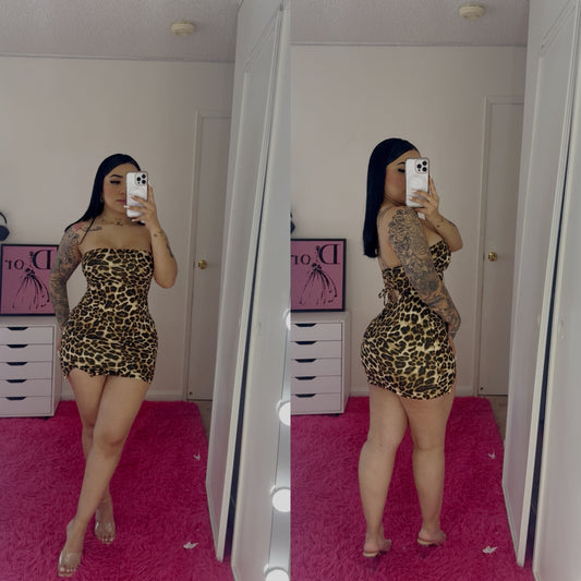 Leopardo Mini Dress