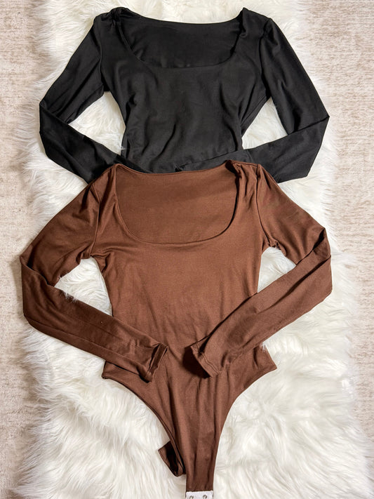 Beautiful Basic BodySuit - Double Layer