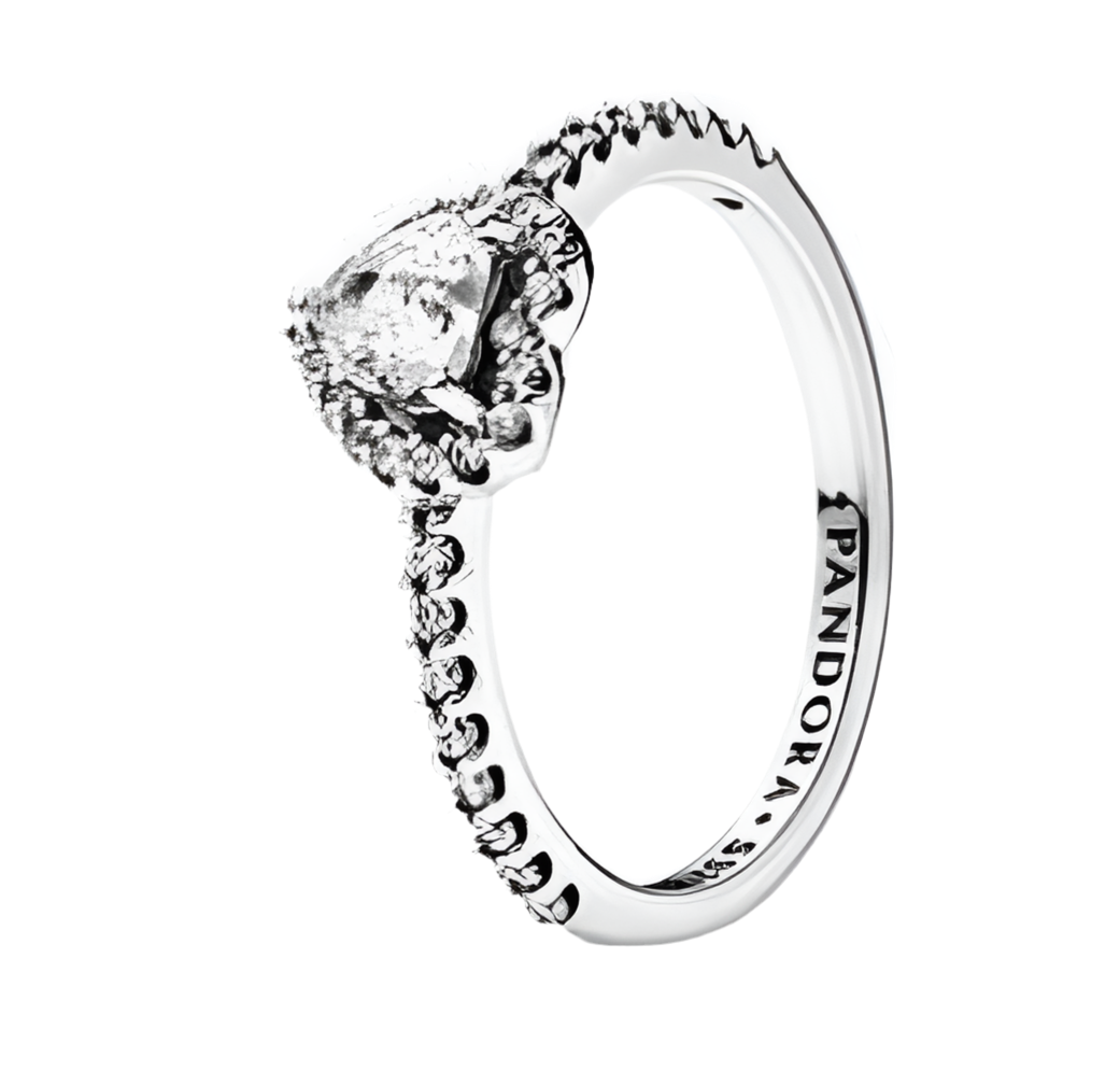 Silver Heart Ring