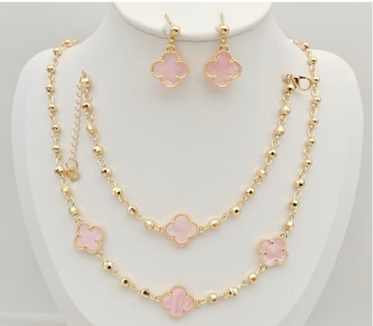 Clover Royal Set - Pink