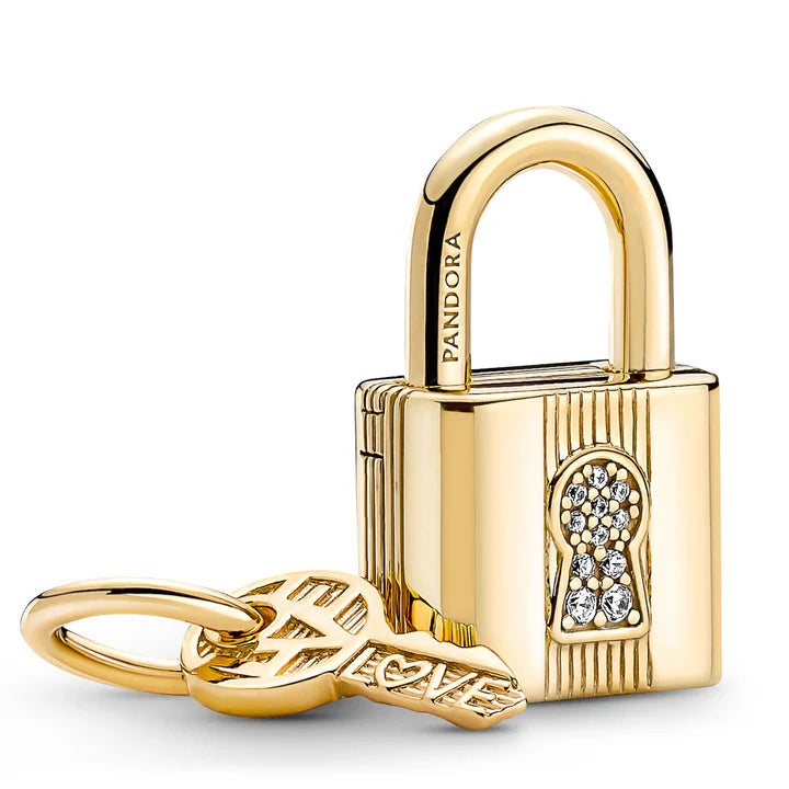padlock and key Charm