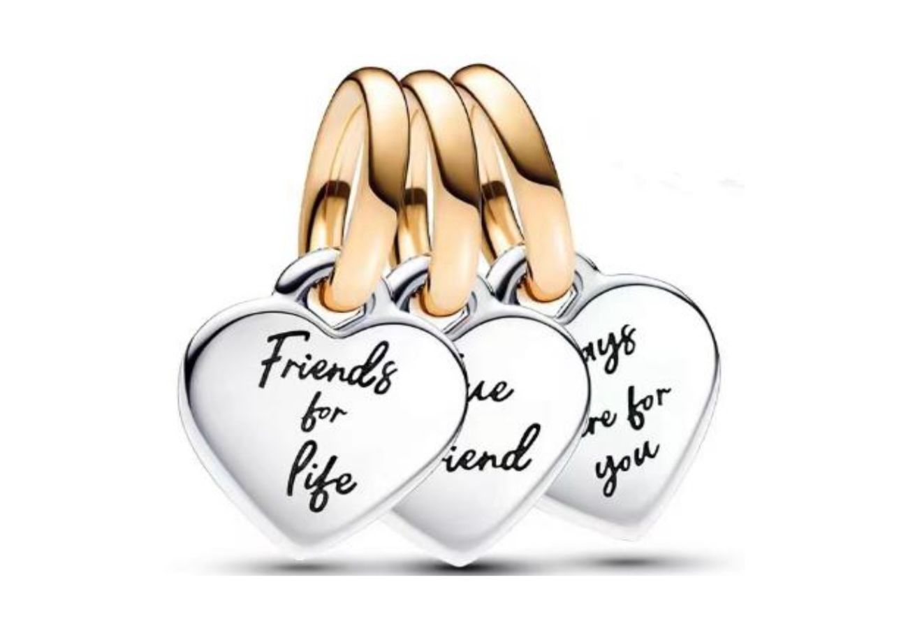 Friends for life Charm