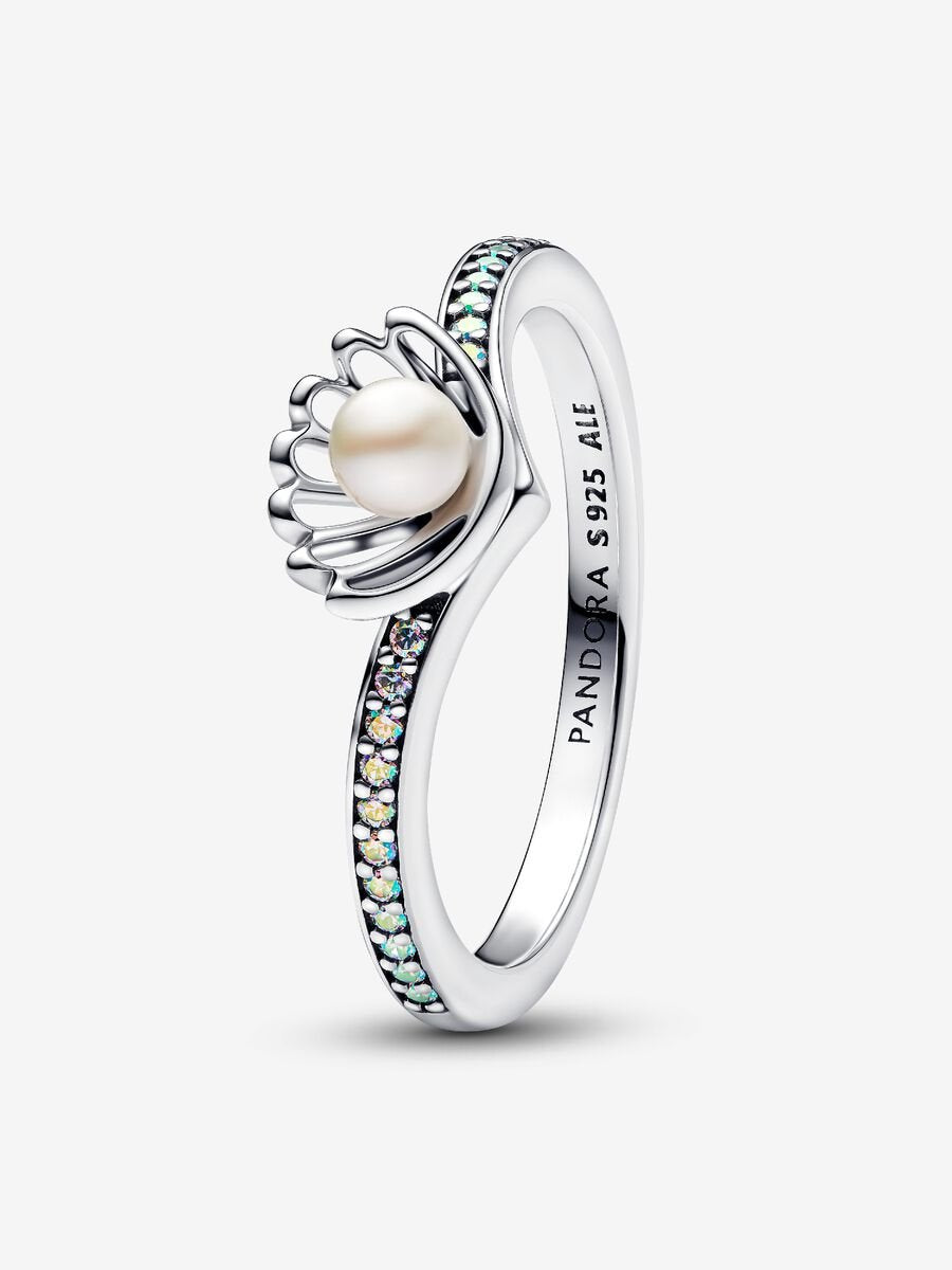 Disney Princess Ariel Shell Pearl Ring